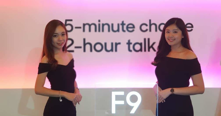 OPPO launches the OPPO F9 during their roadshow at Sunway Pyramid starting from RM1399