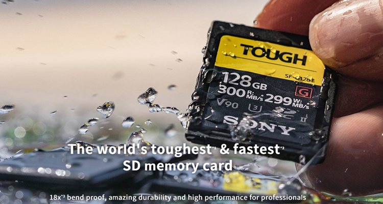 World’s toughest and fastest SD card introduced by Sony