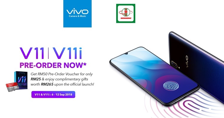 (Updated) Get a RM25 rebate from pre-ordering  V11 and V11i