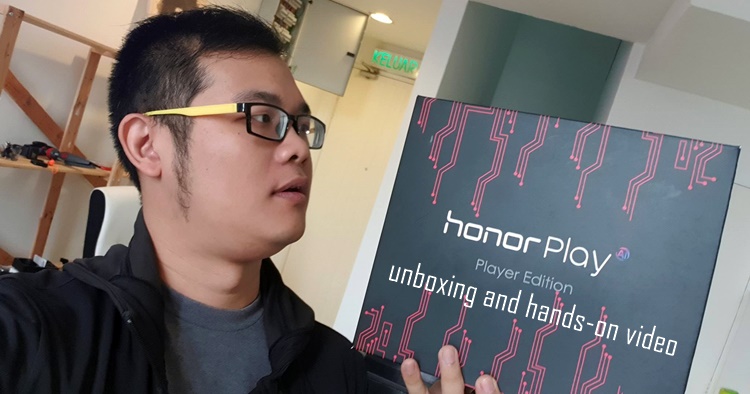 honor Play Player Edition unboxing and hands-on video