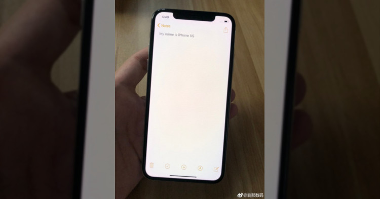 Hands-on images of the iPhone Xs leaked | TechNave