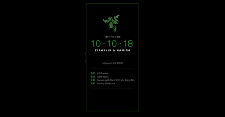 Razer has sent out invites to what could be the launch of the Razer Phone 2