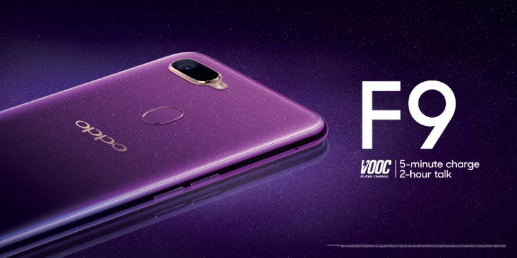 OPPO F9 coming to Malaysia in starry purple