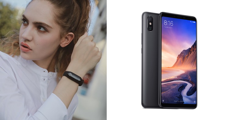 Xiaomi Mi Max 3 (RM1099) and Mi Band 3 (RM129) coming to Malaysia on 27 September 2018