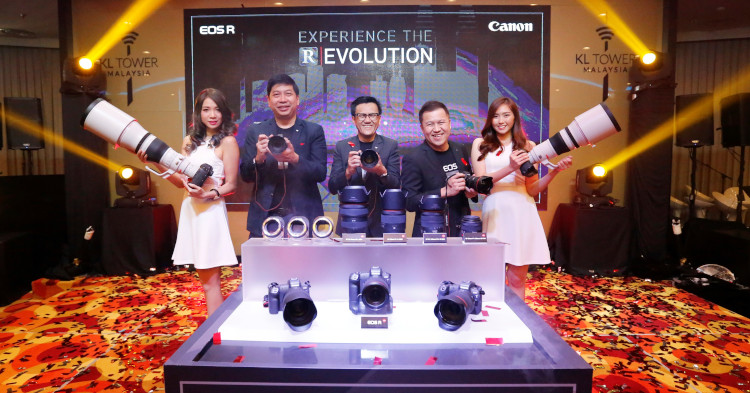 Canon has announced the launch of the EOS R System with body priced at RM9888