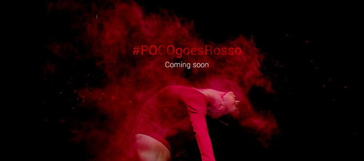 A Rosso Red Pocophone F1 by Xiaomi is coming out soon