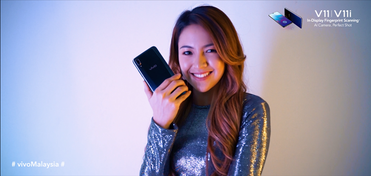 vivo Malaysia shows behind the scene videos with celebrities Baby Shima, Kah Mun and Evonne
