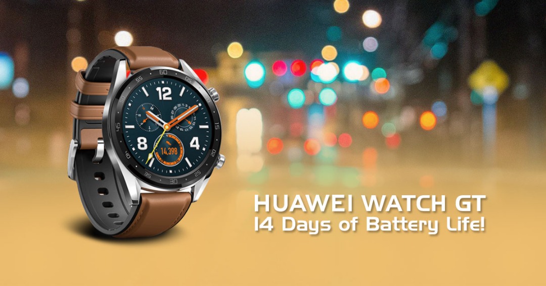 Huawei Watch GT price starting from RM899 along with battery life of up 14 days