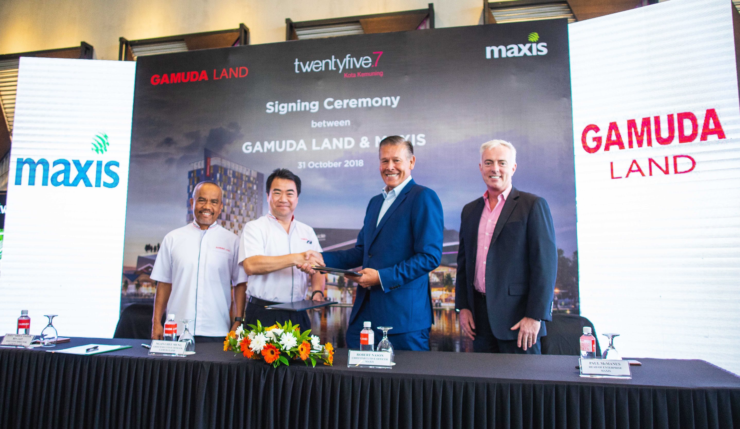 Maxis to provide existing home fibre network up to 300Mbps for Gamuda Land’s twentyfive.7