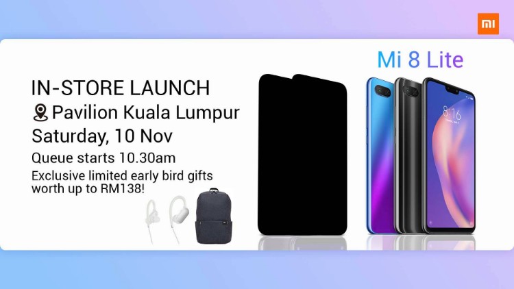 Xiaomi Mi 8 Pro and Mi 8 Lite coming to Malaysia this Saturday with Mi Store Pavilion KL opening + AirDots