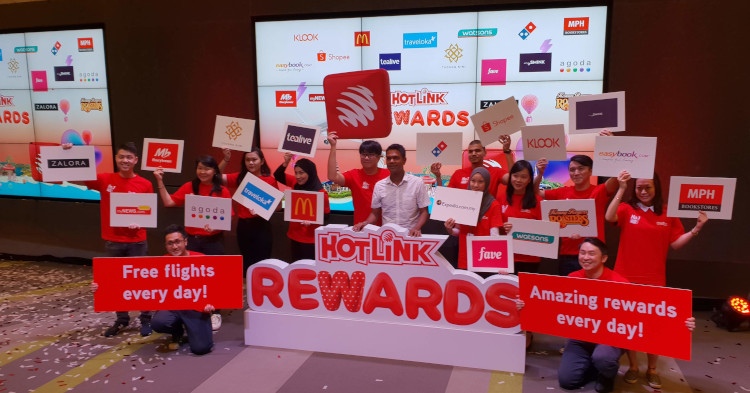 Hotlink has announce the Hotlink Rewards which offers rewards and special deals on a daily basis