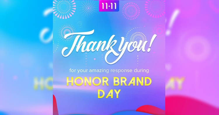 honor 8X and Band 3 sold out within 30 minutes on honor Brand Day and more