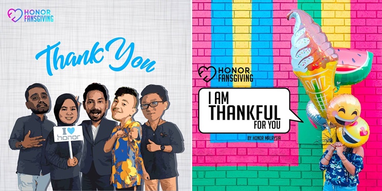 HONOR Malaysia hinting a "special giveaway" in its Fansgiving Campaign