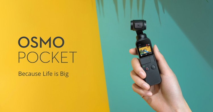 DJI announced world's smallest three-axis stabilized camera, Osmo Pocket for ~RM1463