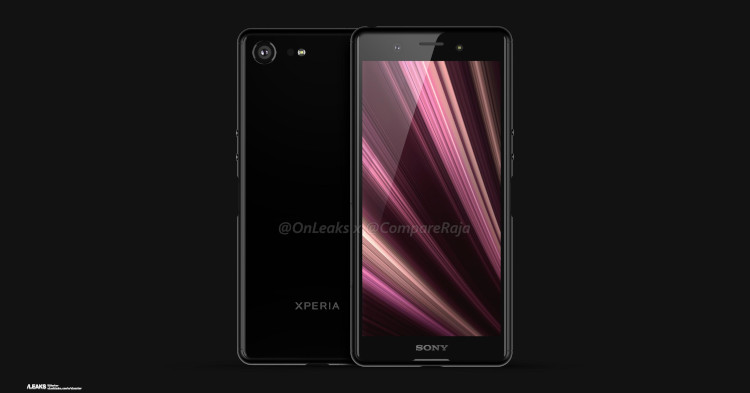 Xperia XZ4 Compact leaked showing single camera rear and thick bezels in front