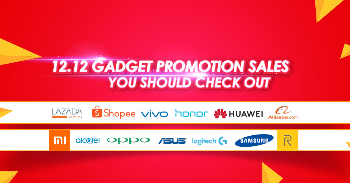 (Updated) 12.12 Gadget Promotion Sales You Should Check Out!