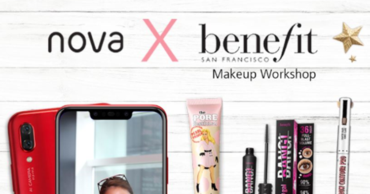 Learn how to keep your brows on fleek at the Nova X Benefit Makeup Workshop