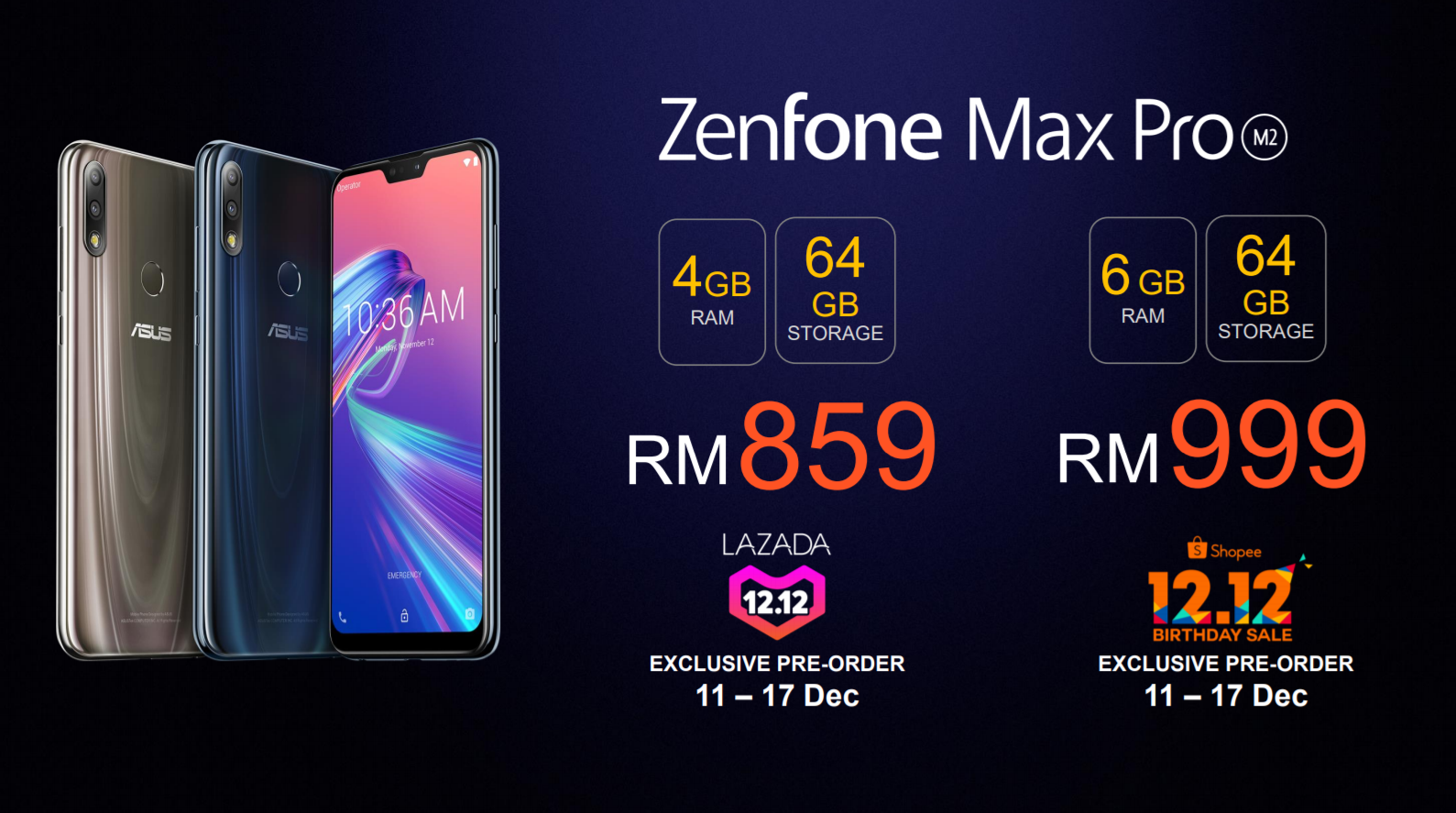 ASUS ZenFone Max Pro M2 revealed with Snapdragon 660, 5000mAh battery & more starting from RM859