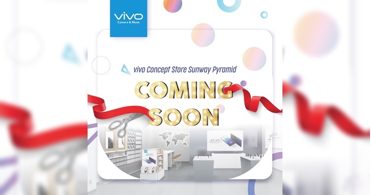 vivo Malaysia's new upgraded concept store opening soon at Sunway Pyramid