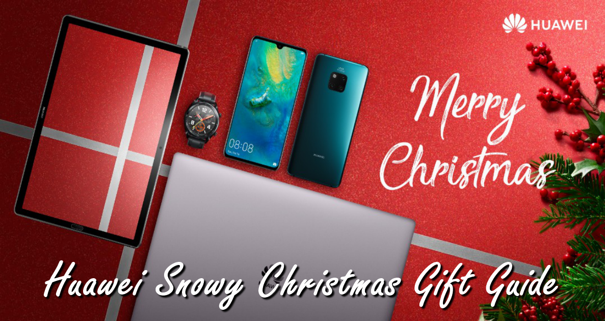 Huawei Snowy Christmas Gift Guide