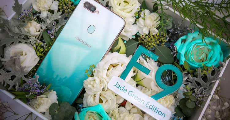 If you were planning on getting the limited edition OPPO F9 in Jade Green, you're outta luck because its all sold out!