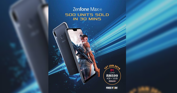 500 ASUS ZenFone Max M2 units sold out in just 30 minutes