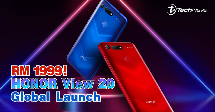 HONOR View20 revealed with the world's first Aurora Nanotexture, 48MP AI Ultra Clarity tech starting from RM1999