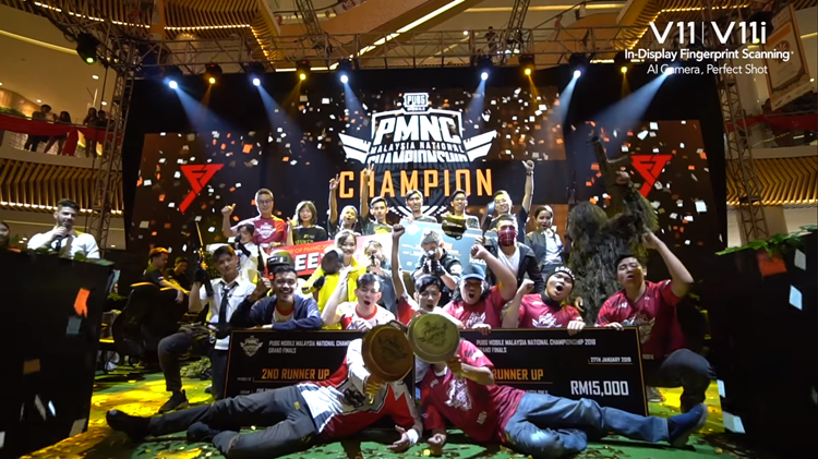 TechNave Gaming - Gank.Fty emerged as the first champion from the first ever PUBG Mobile Malaysia National Championship by vivo Malaysia and Tencent