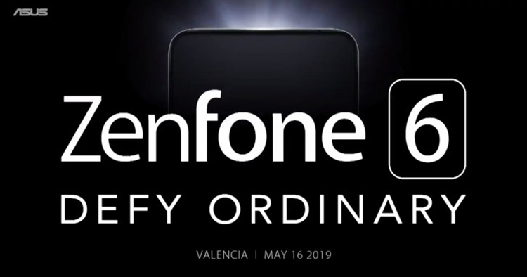 The ASUS Zenfone 6 2019 will be announced on 16 May in Valencia