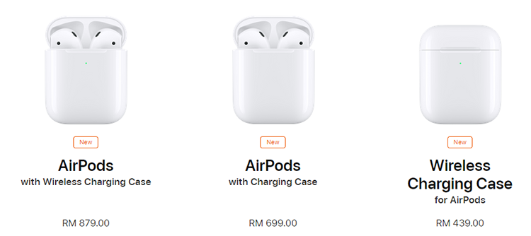 New Apple Airpods launched with backwards compatible case starting RM699 | TechNave