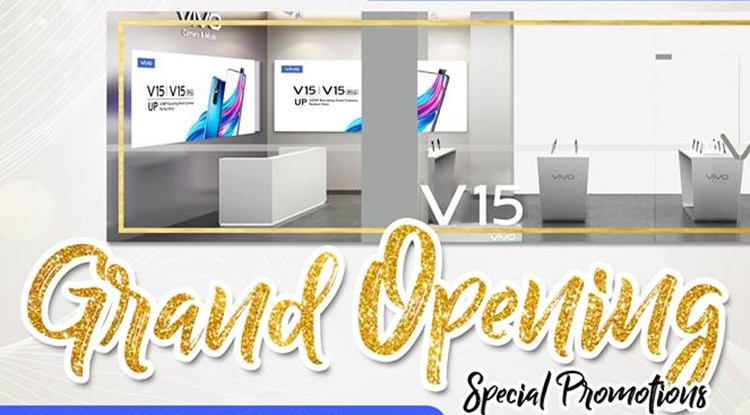 You can get 50% discount off accessories and more from vivo's grand opening store in Menara PGRM & Aeon Nilai