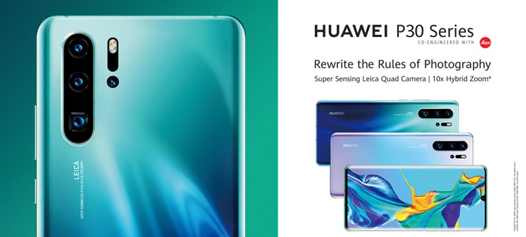 Huawei P30 series could be available in Malaysia starting 6 April 2019