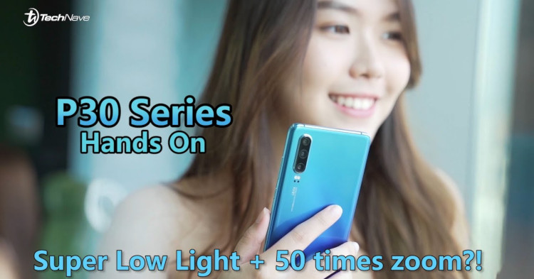 Huawei P30 series hands-on first impression video