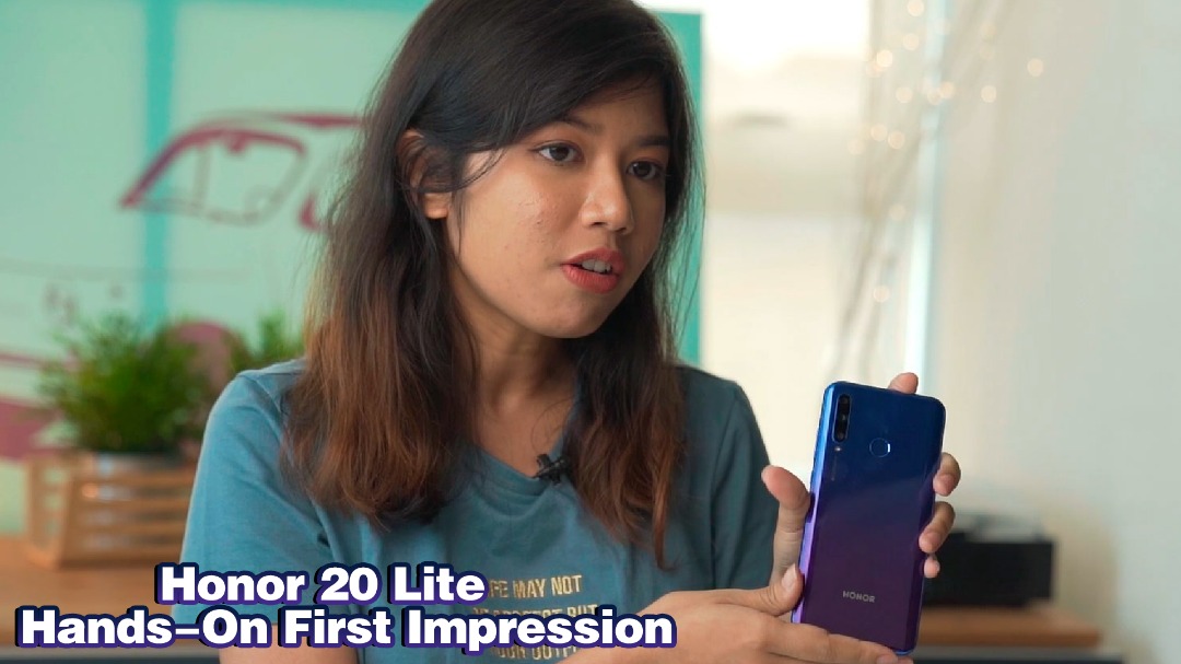 Honor 20 Lite hands-on first impressions video