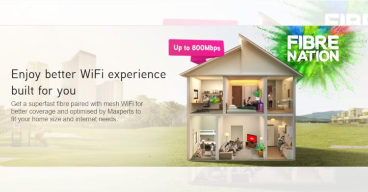 Maxis introduces new fibre plan with speeds of up to 800Mbps and free WiFi Mesh devices