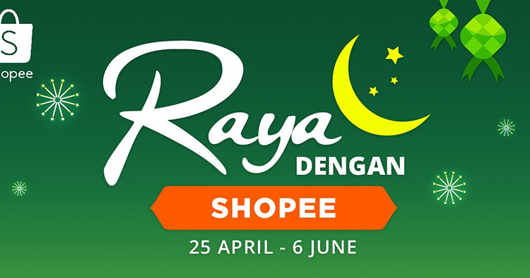 Shop at Shopee this Aidilfitri with 200% cashback and RM1 deals!