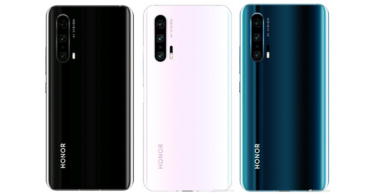 HONOR 20 Pro may feature a periscope lens and 3 colours