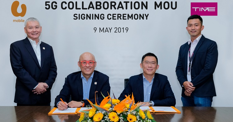 U Mobile and TIME sign Memorandum of Understanding for 5G solutions