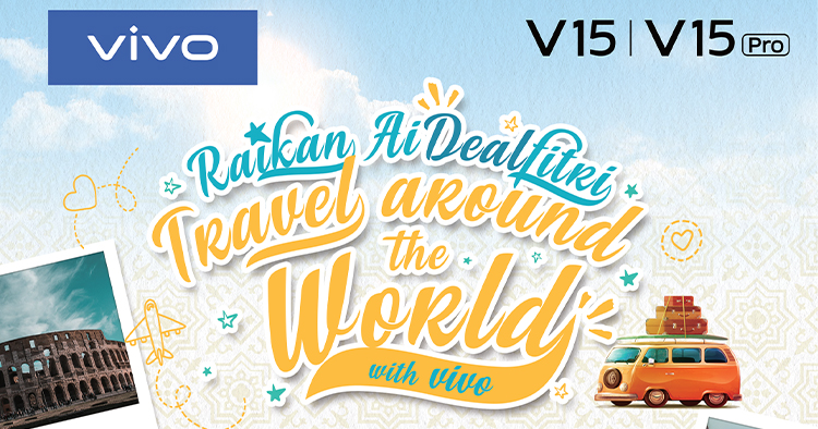 Win a 6D5N holiday around the world when you buy a vivo smartphone!