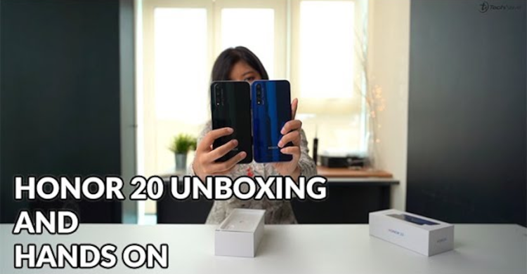 Check out the unboxing and first impressions of the HONOR 20
