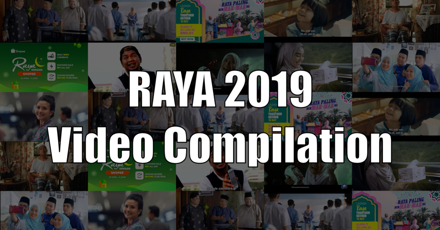 In celebration of the upcoming Raya festivities, here is a list of videos celebrating Raya in 2019