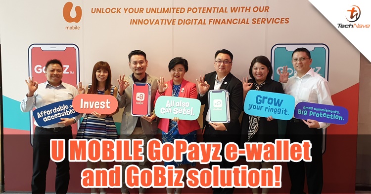 You can use U Mobile's GoPayz and GoBiz digital service with insurance, internationally and more!