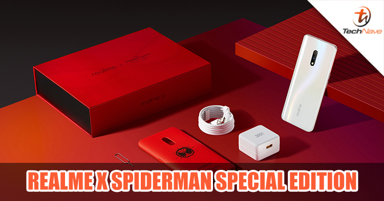Realme X Spiderman Edition officially launched with special theme and red case priced at ~RM1081