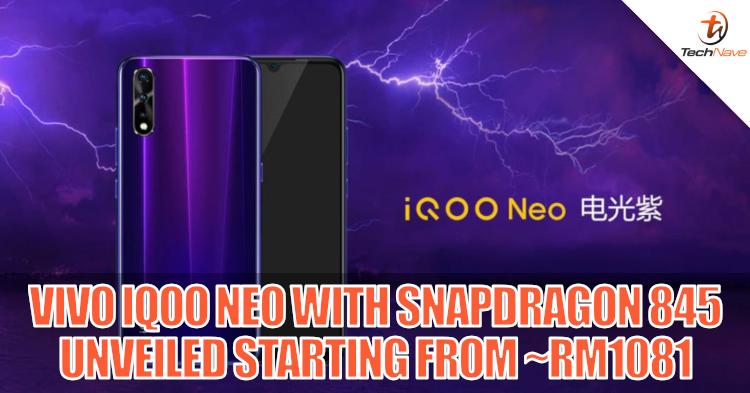 Vivo iQOO Neo gaming smartphone equipped with Snapdragon 845 unveiled in China from ~RM1081