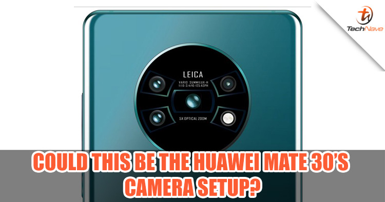 Huawei Mate 30 renders show new X setup for its rear quad cameras