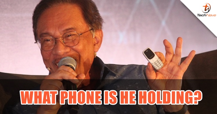Datuk Seri Anwar still prefers old phones than smartphones, but what phone is that?