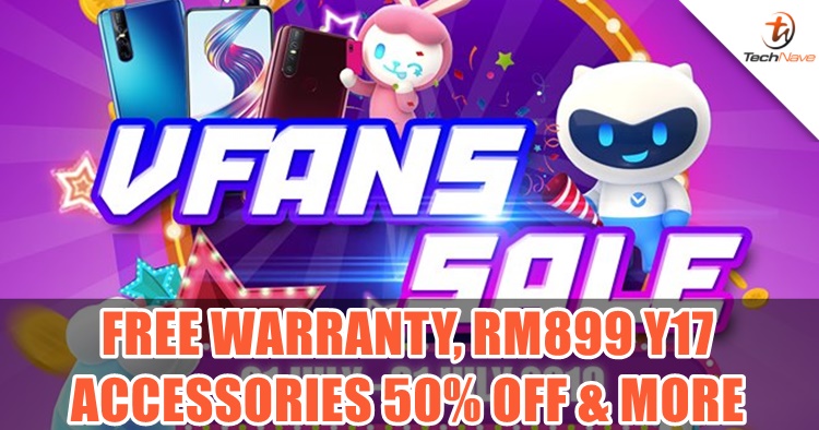 Vivo Malaysia rewarding fans this month on a special VFans Sale with 1-Year Extended Warranty, RM899 Y17, accessories 50% off and more