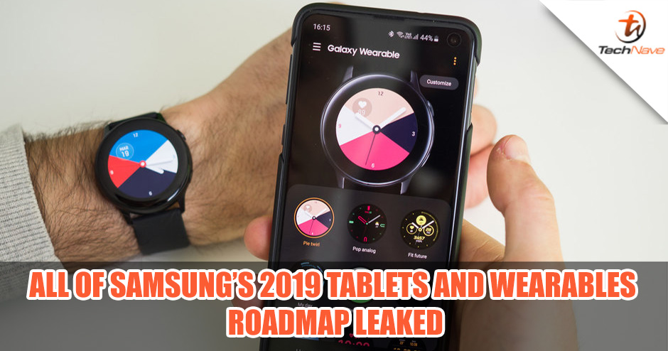 Here are all the Samsung smartwatches and tablets we can expect this year through their leaked roadmap