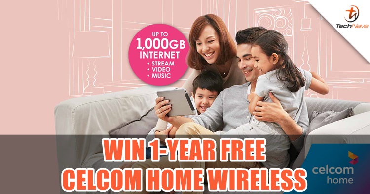 Sign up for Celcom Home Wireless to stand a chance to win 1-Year FREE subscription