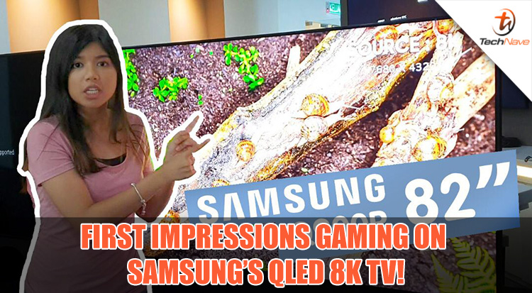 Here's our first impressions gaming on the Samsung QLED 8K TV